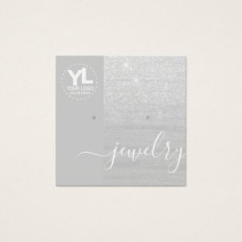 Ohrstöcke Glamour Silver Glitzer Glam anzeigen