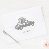 Ohryugo Runder Aufkleber (Umschlag)