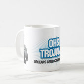 OHS Buchstabe-Tasse 1 Kaffeetasse (Vorderseite Links)