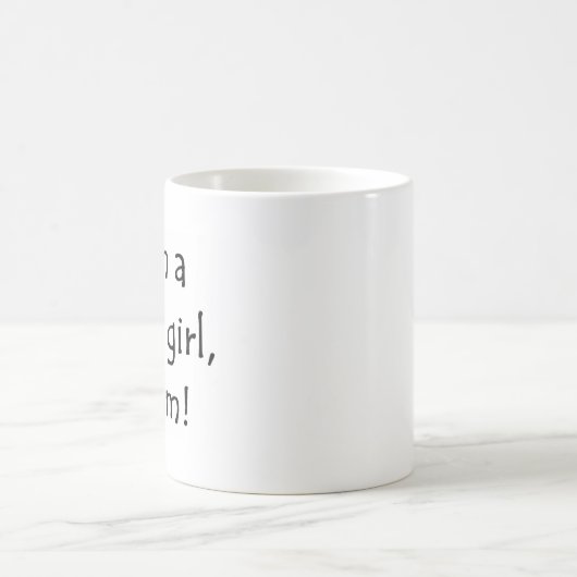 Oi ist ein gutes Mädchen Kaffeetasse (Mittel)