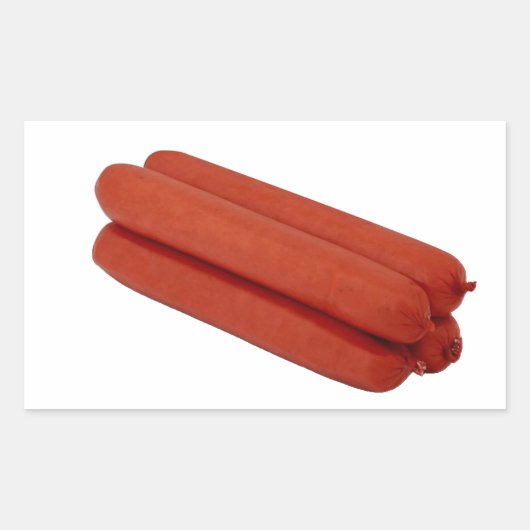 Oi Oi Saveloy Rechteckiger Aufkleber (Vorderseite)