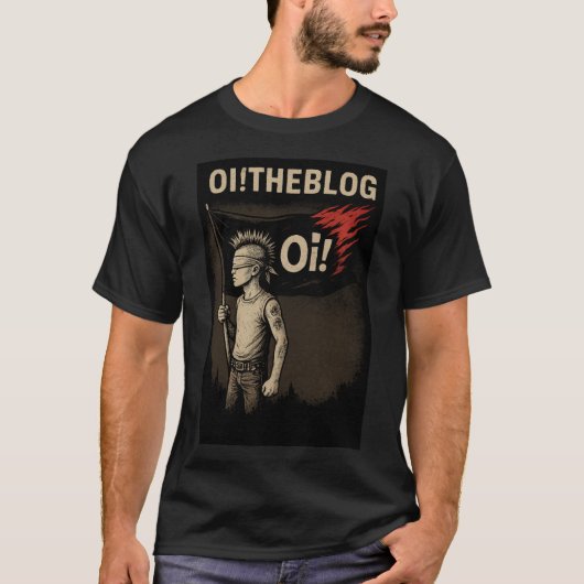 Oi Oi The Blog design 4 T-Shirt (Vorderseite)