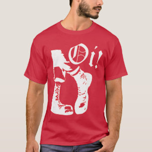 Oi Skinheads Musik Skinhead Stiefel Familie Retro T-Shirt