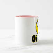 Oi Sohle! Zweifarbige Tasse (Mittel)