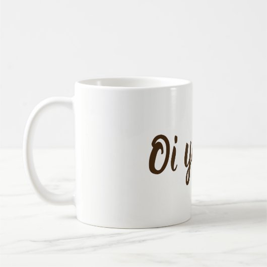 Oi Yoi Yoi Ukrainer-Tasse Kaffeetasse (Links)