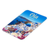 Oia Dorf Griechenland Magnet (Linke Seite)