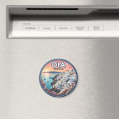 Oia Griechenland Magnet (In Situ (Geschirrspüler))