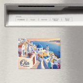 Oia Griechenland Magnet (In Situ (Geschirrspüler))