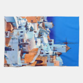 OIA - Labyrinth der Schritte - Geschirrtuch (Horizontal)