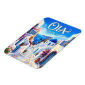 Oia Marmorgasse Griechenland Magnet (Linke Seite)
