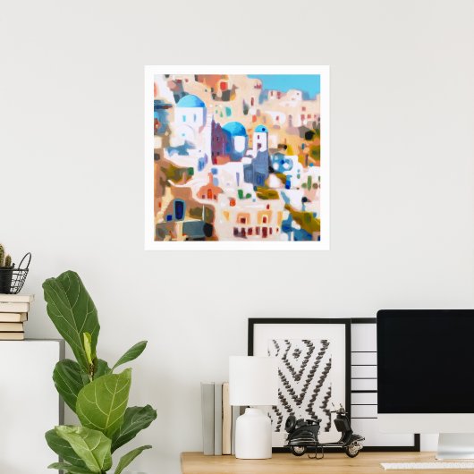 Oia Poster (Heimbüro)