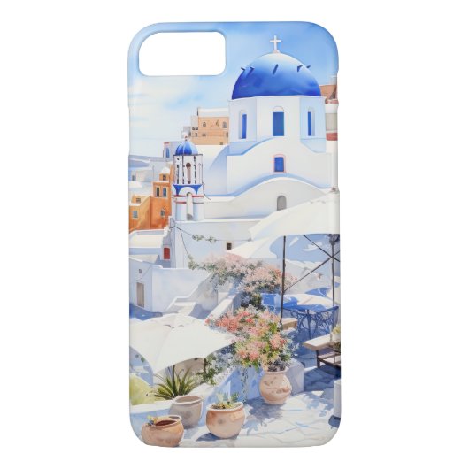 Oia Santorini Case-Mate iPhone Hülle (Rückseite)