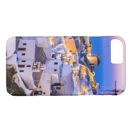 Oia Santorini Case-Mate iPhone Hülle (Rückseite (Horizontal))