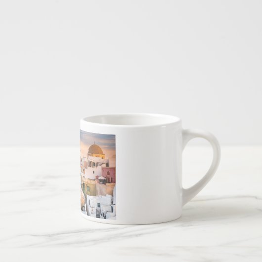 Oia Santorini Espressotasse (Rechts)