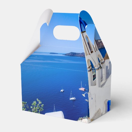 Oia Santorini Geschenkschachtel (Rückseite)