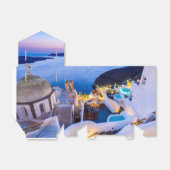 Oia Santorini Geschenkschachtel (Ungefaltet)