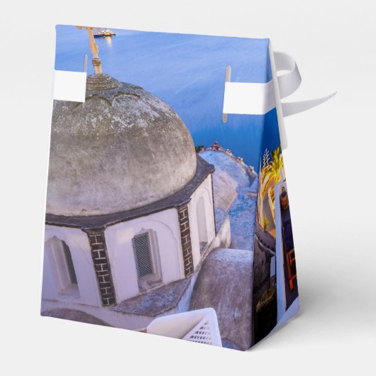 Oia Santorini Geschenkschachtel (Rückseite)