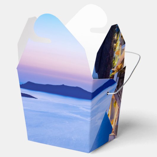 Oia Santorini Geschenkschachtel (Geöffnet)