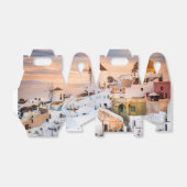 Oia Santorini Geschenkschachtel (Ungefaltet)