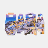 Oia Santorini Geschenkschachtel (Ungefaltet)