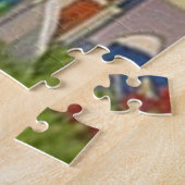 Oia, Santorini, Griechenland Art Puzzle (Seite)