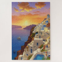 Oia, Santorini, Griechenland Art