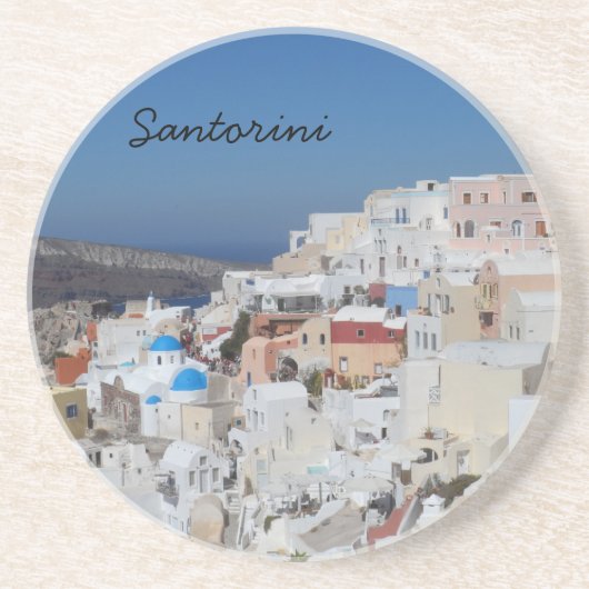 Oia, Santorini - Griechenland Getränkeuntersetzer (Vorne)