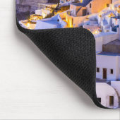 Oia Santorini Griechenland Mousepad (Ecke)