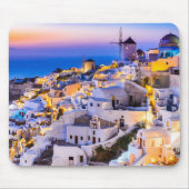 Oia Santorini Griechenland Mousepad (Vorne)