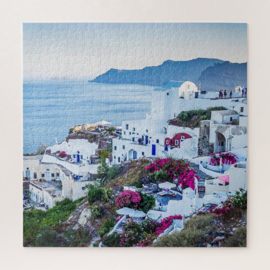 Oia, Santorini, Griechenland Puzzle (Vertikal)