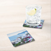 Oia, Santorini, Griechenland Rechteckiger Pappuntersetzer (Vor Ort)