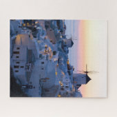 Oia Santorini Griechenland Sunset Puzzle (Horizontal)