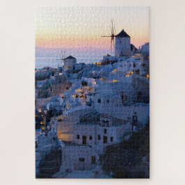 Oia Santorini Griechenland Sunset Puzzle