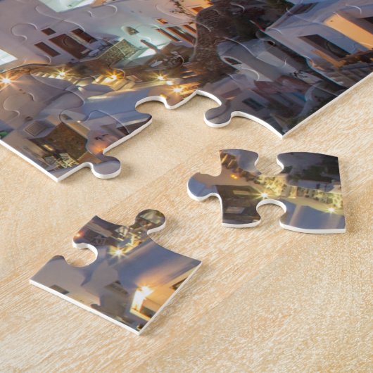 Oia, Santorini in Griechenland Schönes Ziel Puzzle (Seite)