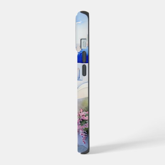 Oia Santorini iPhone 15 Hülle (Linke Seite)