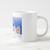 Oia Santorini Jumbo-Tasse (Rechts)