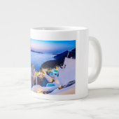 Oia Santorini Jumbo-Tasse (Vorderseite Rechts)