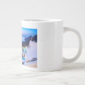 Oia Santorini Jumbo-Tasse (Rechts)