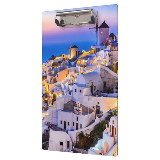 Oia Santorini Klemmbrett (Links)