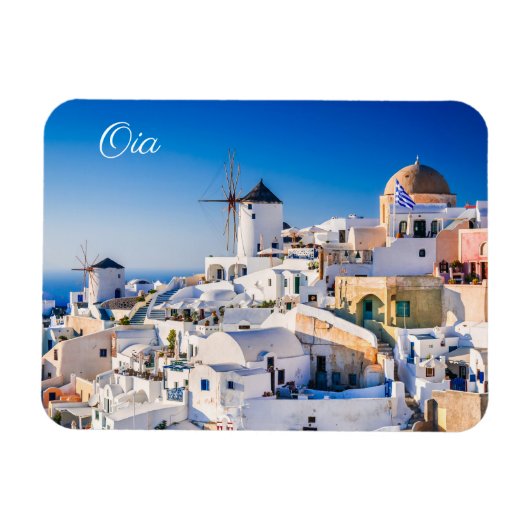 Oia, Santorini Magnet (Horizontal)