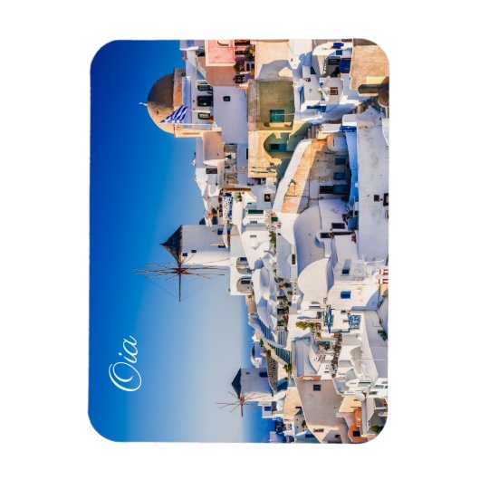Oia, Santorini Magnet (Vertikal)