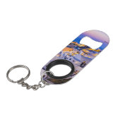 Oia Santorini Mini Flaschenöffner (Vorderseite Schrägansicht)