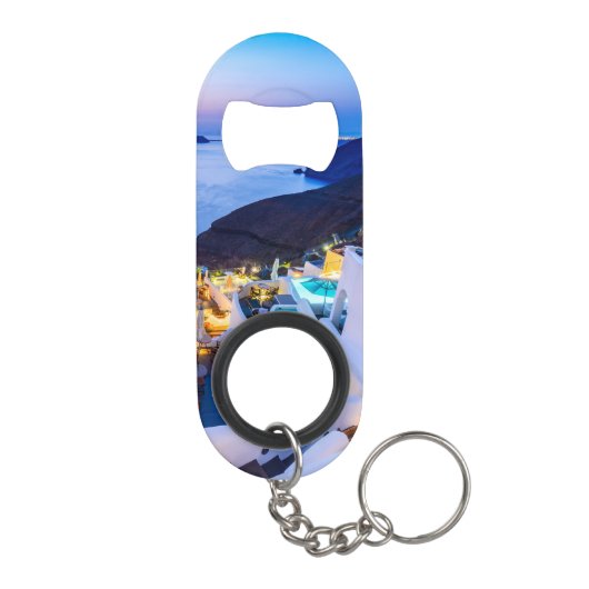 Oia Santorini Mini Flaschenöffner (Rückseite)