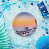 Oia, Santorini Pappteller (Party)