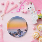 Oia, Santorini Pappteller (Party)