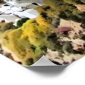 Oia, Santorini Poster (Ecke)