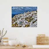 Oia, Santorini Poster (Küche)