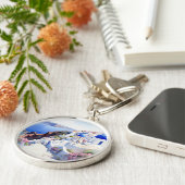 Oia Santorini Schlüsselanhänger (Seite)