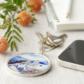 Oia Santorini Schlüsselanhänger (Seite)