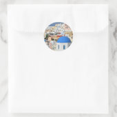 Oia Santorini Stickers (Tasche)